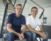 Das Foto zeigt die Geschäftsführer Friemel und Kolloczek von Intrakon. Foto: Stadt Recklinghausen